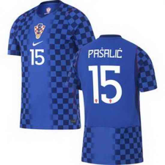 Youth 15 Croatia Mario Pasalic Away Replica World Cup   2